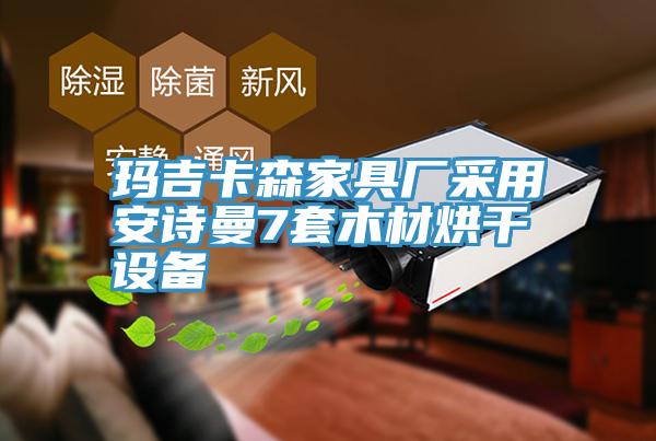 玛吉卡森家具厂采用91香蕉视频污污版7套木材烘干设备