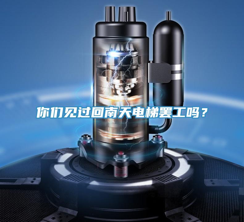 你们见过回南天电梯罢工吗？