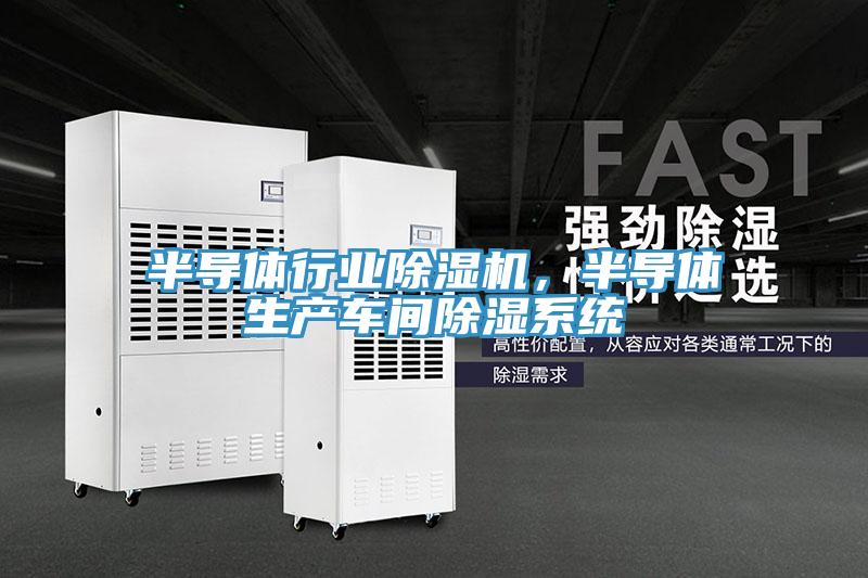 半导体行业91香蕉视频下载网站，半导体生产车间除湿系统