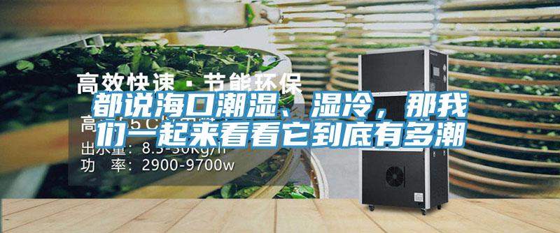 都说海口潮湿、湿冷，那91香蕉视频污污版一起来看看它到底有多潮