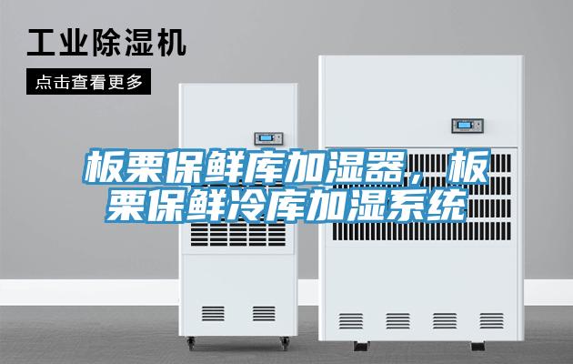板栗保鲜库加湿器，板栗保鲜冷库加湿系统