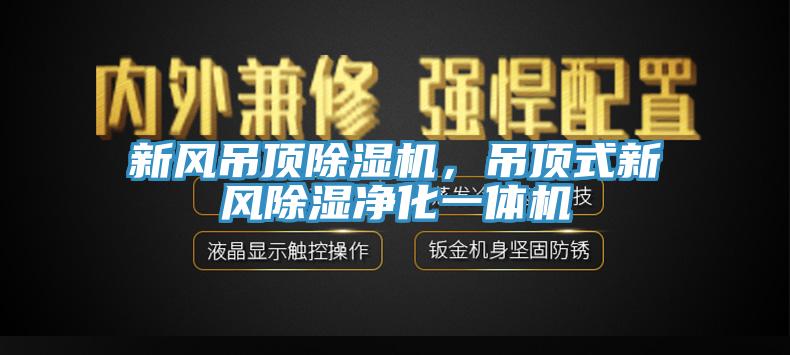 新风吊顶91香蕉视频下载网站，吊顶式新风除湿净化一体机