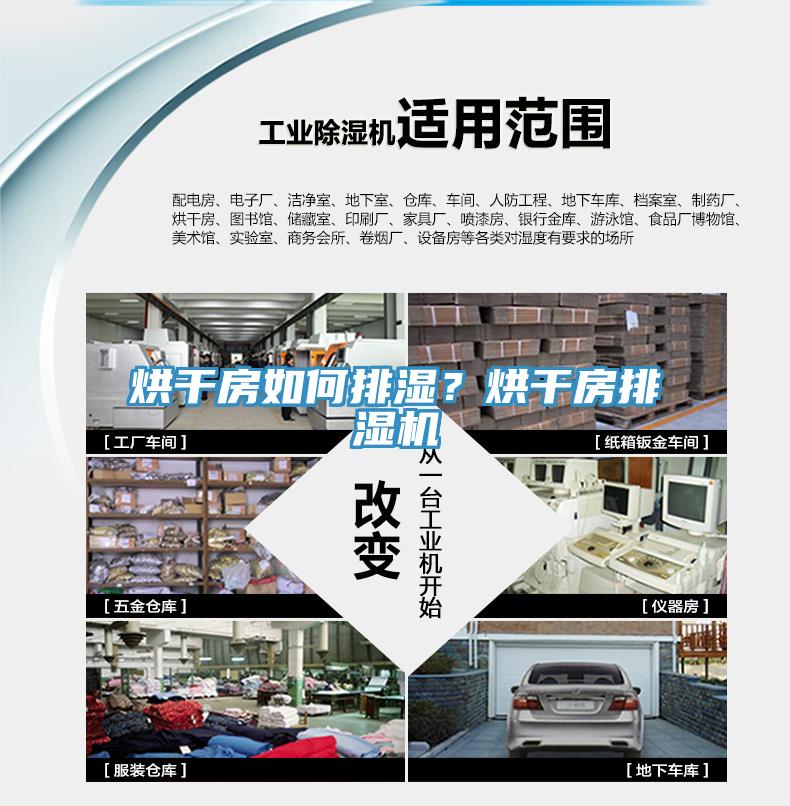 烘干房如何排湿？烘干房排湿机