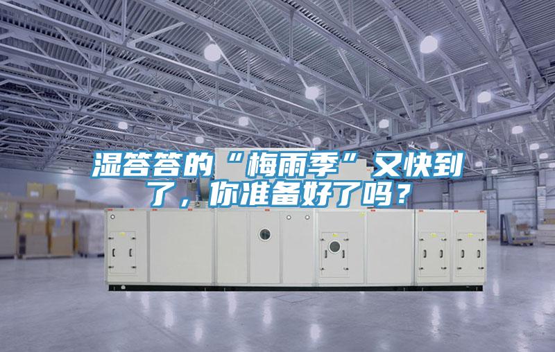 湿答答的“梅雨季”又快到了，你准备好了吗？