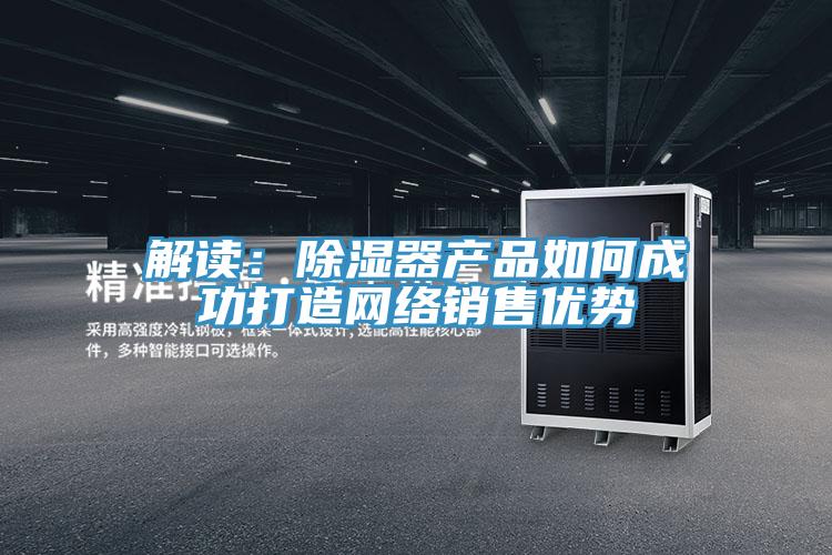 解读：除湿器产品如何成功打造网络销售优势