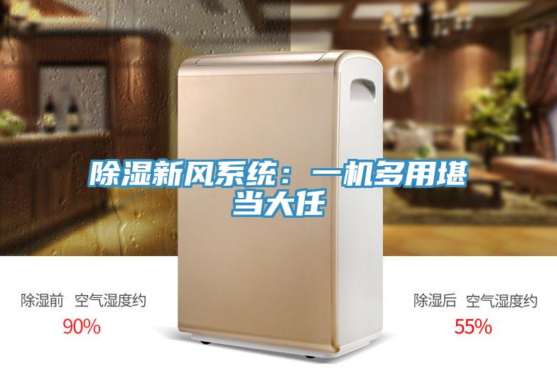 除湿新风系统：一机多用堪当大任
