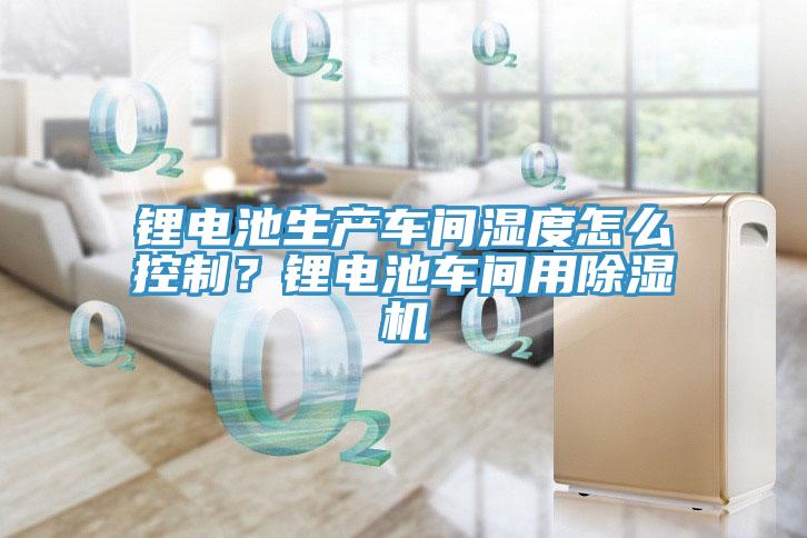 锂电池生产车间湿度怎么控制？锂电池车间用91香蕉视频下载网站