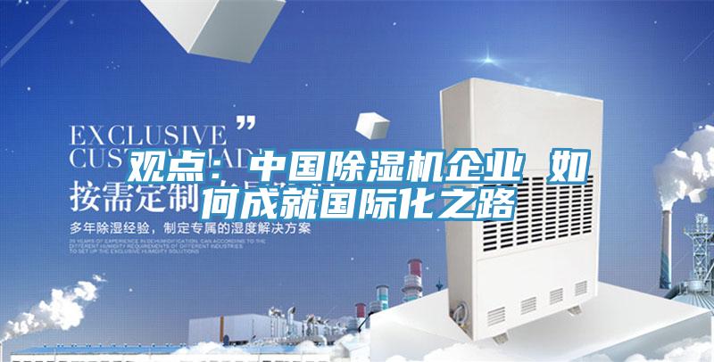 观点：中国91香蕉视频下载网站企业 如何成就国际化之路