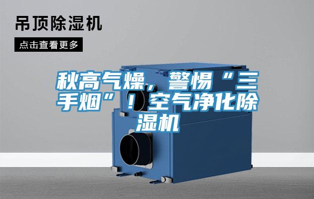 秋高气燥，警惕“三手烟”！空气净化91香蕉视频下载网站
