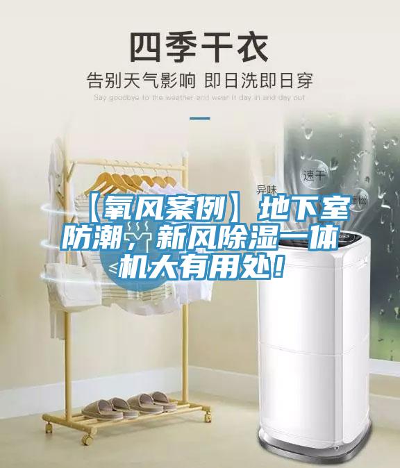 【氧风案例】地下室防潮，新风除湿一体机大有用处！