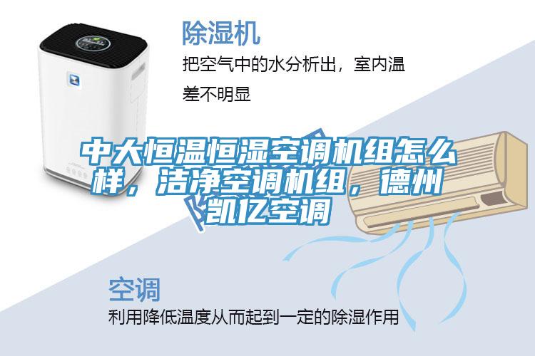 中大恒温恒湿空调机组怎么样，洁净空调机组，德州凯亿空调