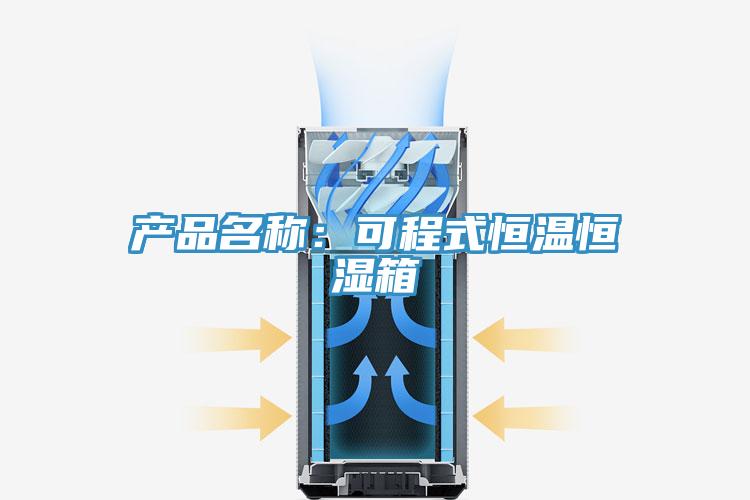 产品名称：可程式恒温恒湿箱