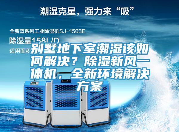 别墅地下室潮湿该如何解决？除湿新风一体机，全新环境解决方案