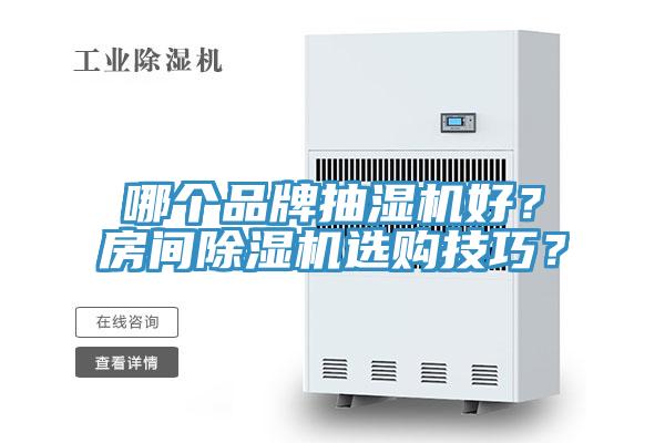哪个品牌抽湿机好？房间91香蕉视频下载网站选购技巧？