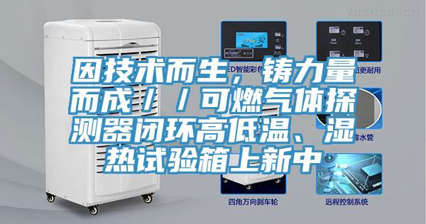 因技术而生，铸力量而成／／可燃气体探测器闭环高低温、湿热试验箱上新中