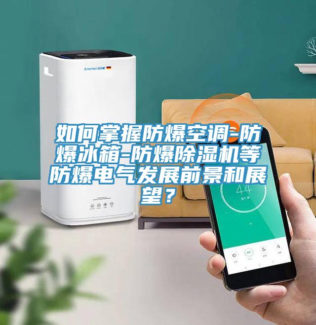 如何掌握防爆空调-防爆冰箱-防爆91香蕉视频下载网站等防爆电气发展前景和展望？