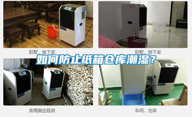 如何防止纸箱仓库潮湿？