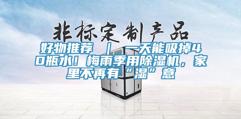 好物推荐 ｜ 一天能吸掉40瓶水！梅雨季用91香蕉视频下载网站，家里不再有“湿”意