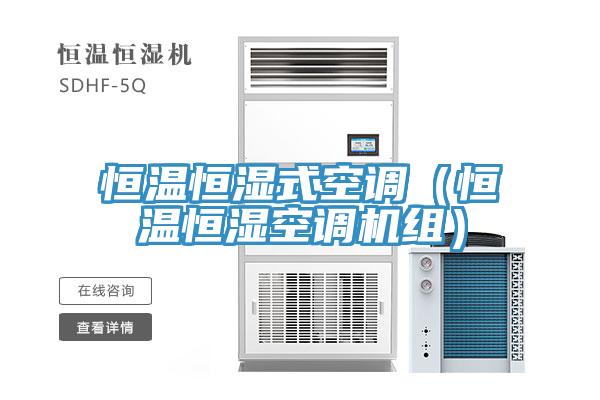 恒温恒湿式空调（恒温恒湿空调机组）