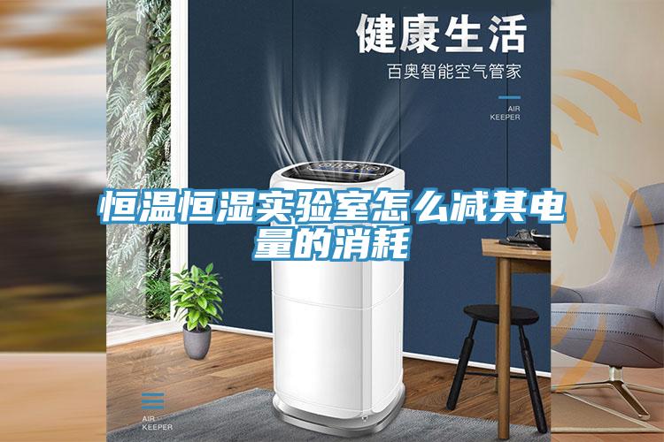 恒温恒湿实验室怎么减其电量的消耗