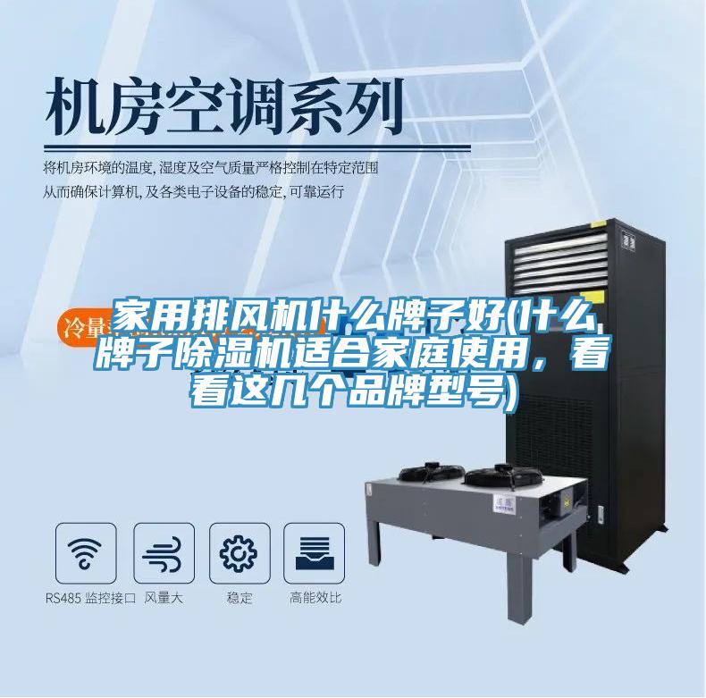 家用排风机什么牌子好(什么牌子91香蕉视频下载网站适合家庭使用，看看这几个品牌型号)