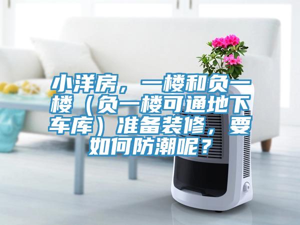 小洋房，一楼和负一楼（负一楼可通地下车库）准备装修，要如何防潮呢？