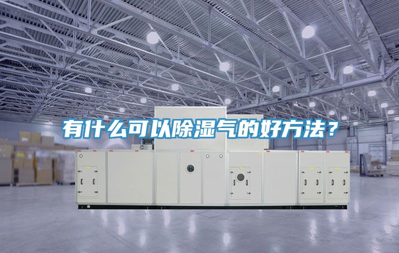 有什么可以除湿气的好方法？