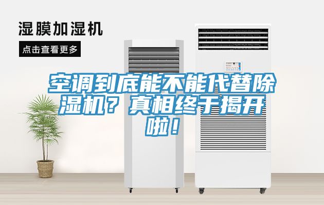空调到底能不能代替91香蕉视频下载网站？真相终于揭开啦！