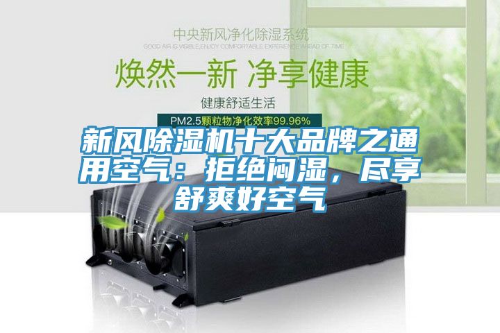 新风91香蕉视频下载网站十大品牌之通用空气：拒绝闷湿，尽享舒爽好空气