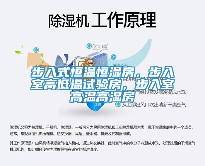 步入式恒温恒湿房，步入室高低温试验房，步入室高温高湿房