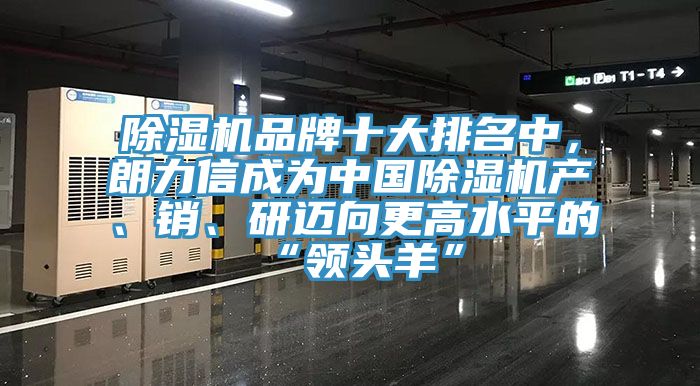 91香蕉视频下载网站品牌十大排名中，朗力信成为中国91香蕉视频下载网站产、销、研迈向更高水平的“领头羊”