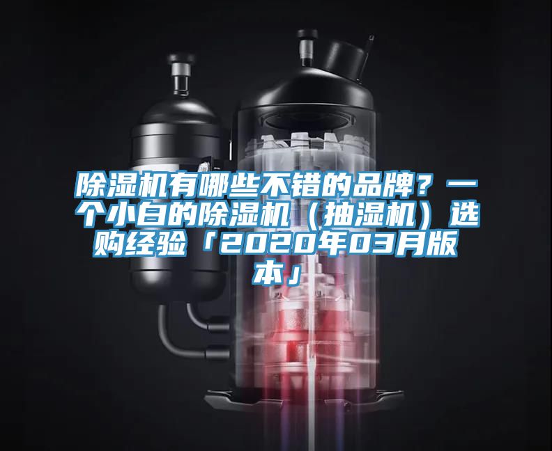 91香蕉视频下载网站有哪些不错的品牌？一个小白的91香蕉视频下载网站（抽湿机）选购经验「2020年03月版本」